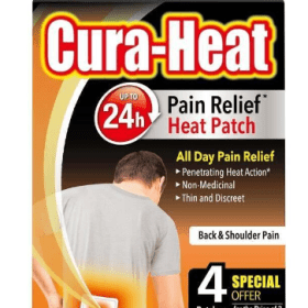 Cura Heat Direct To Skin Acute Back Pain Patches( 2s).