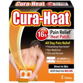 Cura Heat Direct To Skin Acute Back Pain Patches( 2s)
