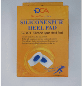 Med Orthopedic Silicone Spur Heel Pad/Cushion For Heel Pain