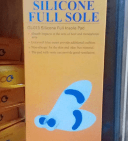 Med Orthopedic Full Silicone Insole For Foot Pain,Heel Pain,Plantar Fasciitis