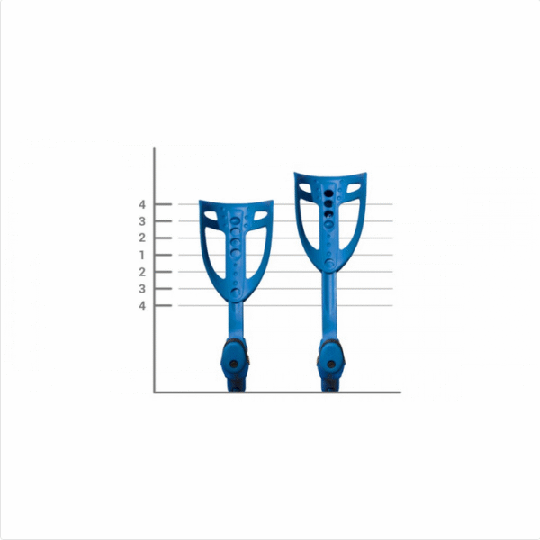 2Ergotech Elbow Crutch From France - FDI Forearm Crutches