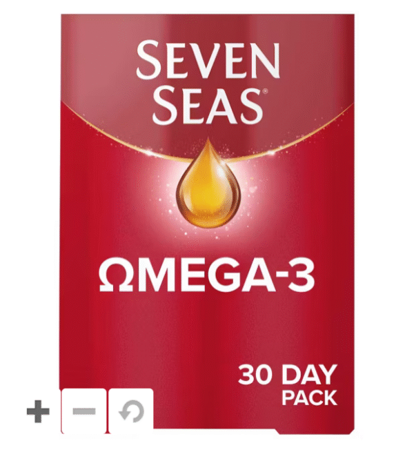 7even Seas Omega-3 Fish Oil with Vitamin D 30 Capsules - Boots