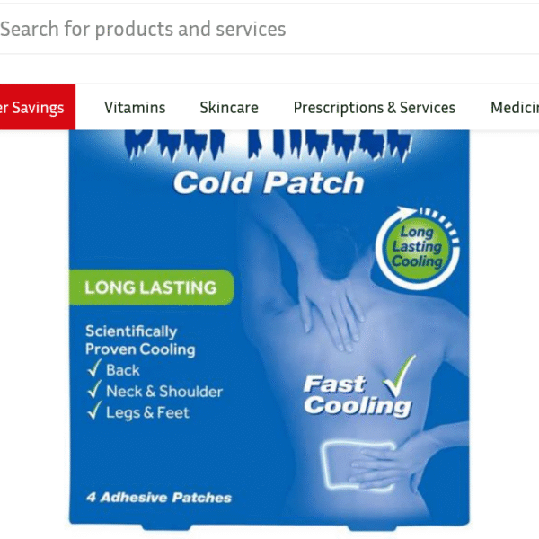 Deep Freeze Pain Relief Cold Patches-4
