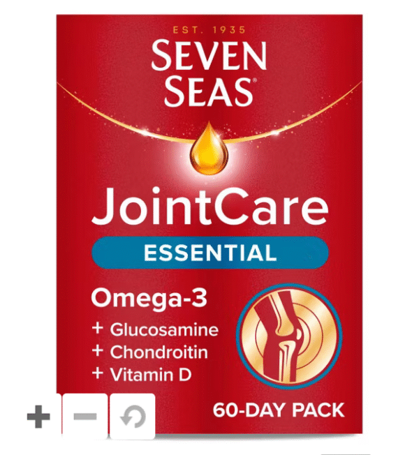 Seven Seas JointCare Essential with Omega-3 Glucosamine and Chondroitin 30 Capsules 30 Tablets - Boots