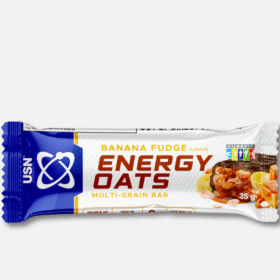 USN Energy Oats Multigrain Bars, Banana Fudge / Berry Yoghurt / Double Chocolate, 35g (Pack of 20 Bars)