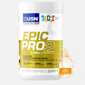 USN Epic Pro with Whey and Magnesium – Light Orange / Strawberry Lime / White Peach (840 g)