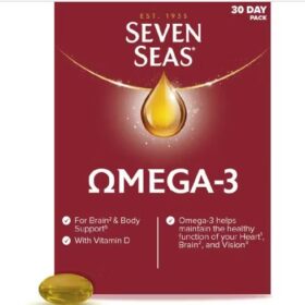XTR Omega-3 500mg Fish Oil Capsules (30s)